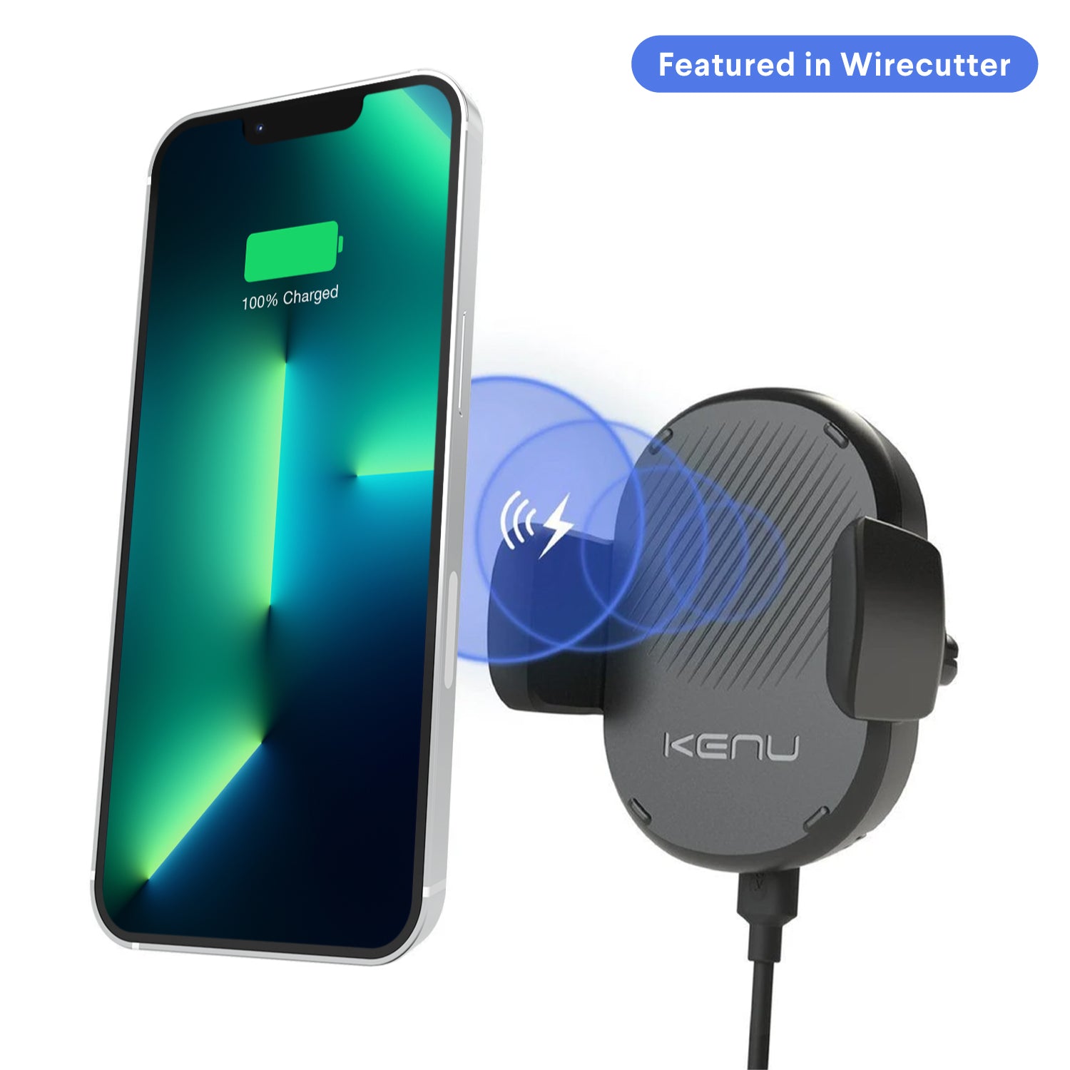 Airframe Wireless | Fast-Charging Vent Mount | Qi-Wireless
