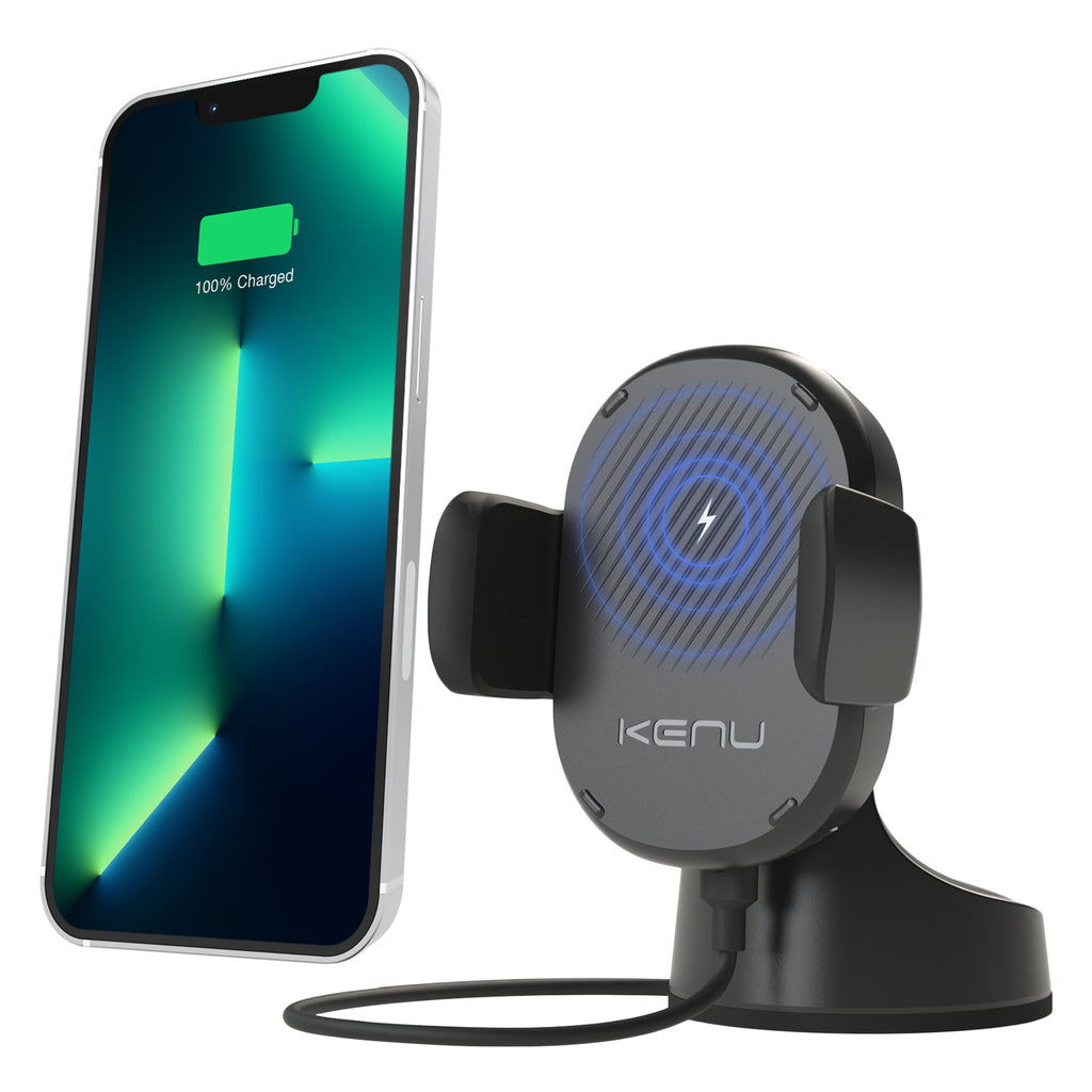 Airbase Wireless Fast-Charging Suction Mount Qi-Wireless – Kenu