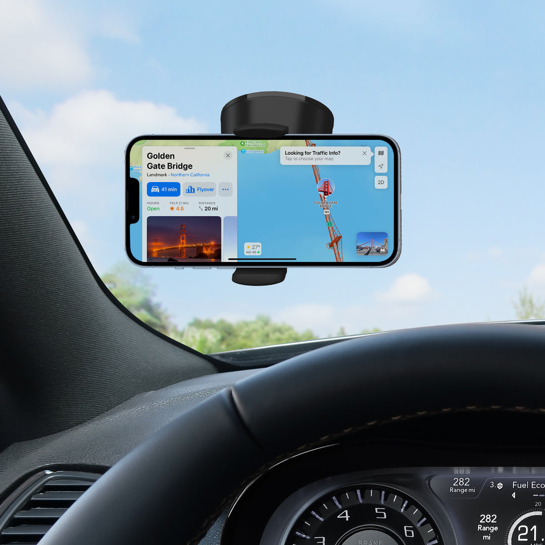 Airbase Pro Suction Cup Phone Mount for Dashboard and Windshield